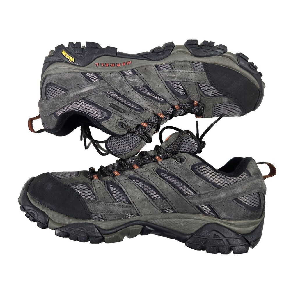 Merrell Moab 2 Waterproof Shoes Men's Size 12 Gray Hiking Beluga J06029 New